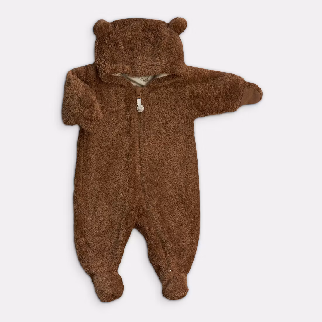 Teddy-jumpsuit - H&M - Storlek 56