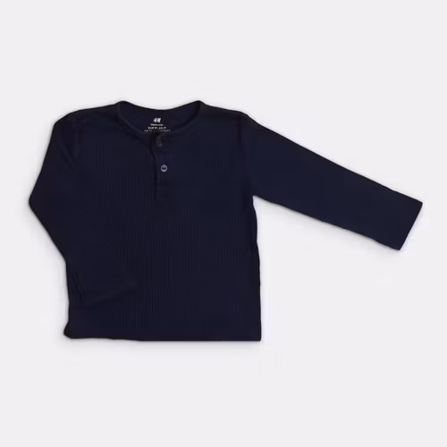 Långärmad t-shirt - H&M - Storlek 92
