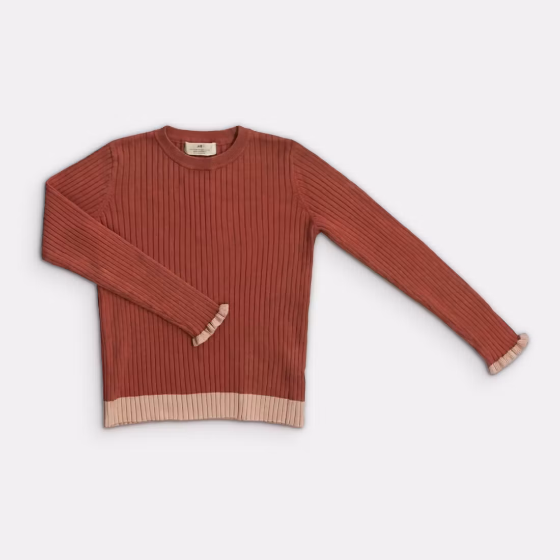 Långärmad t-shirt - H&M - Storlek 134/140