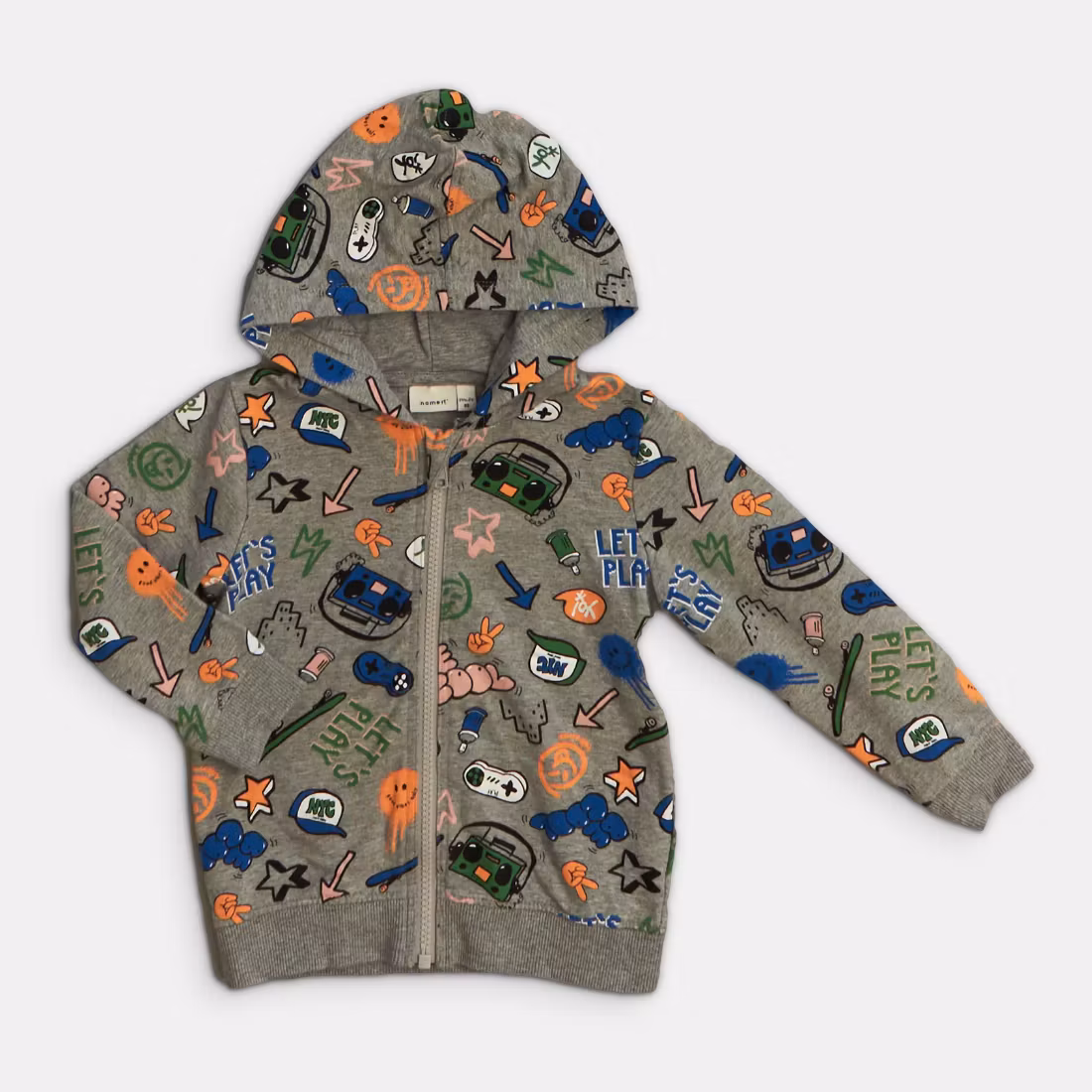 Hoodie - Name It - Storlek 92