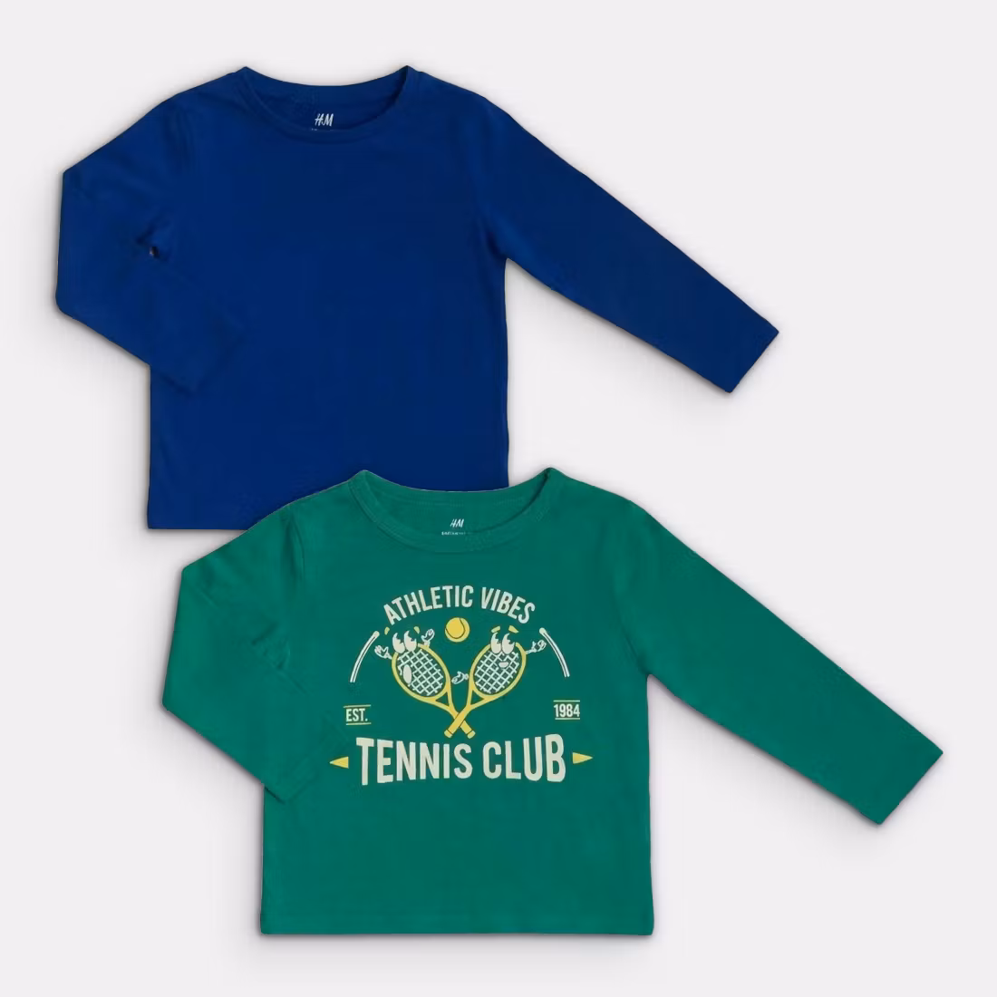 Långärmade t-shirts - H&M - Storlek 92