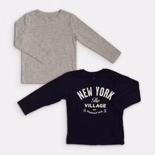 Långärmade t-shirts - H&M - Storlek 98/104