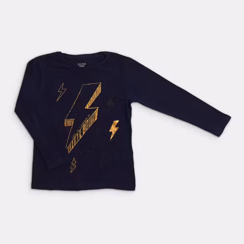 Långärmad t-shirt - Åhlens - Storlek 98/104