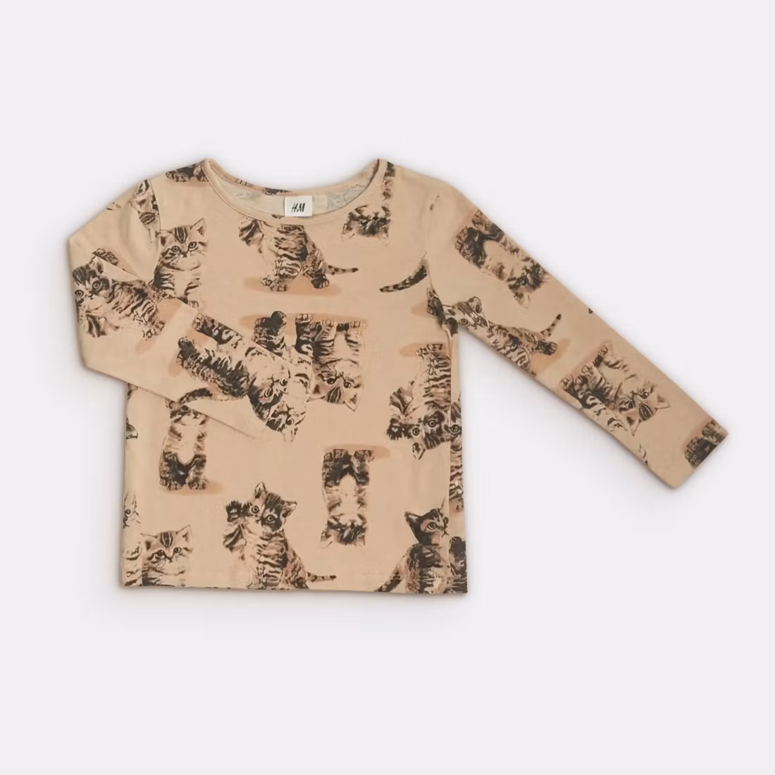 Långärmad t-shirt - H&M - Storlek 98/104