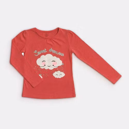 Långärmad t-shirt - Storlek 128