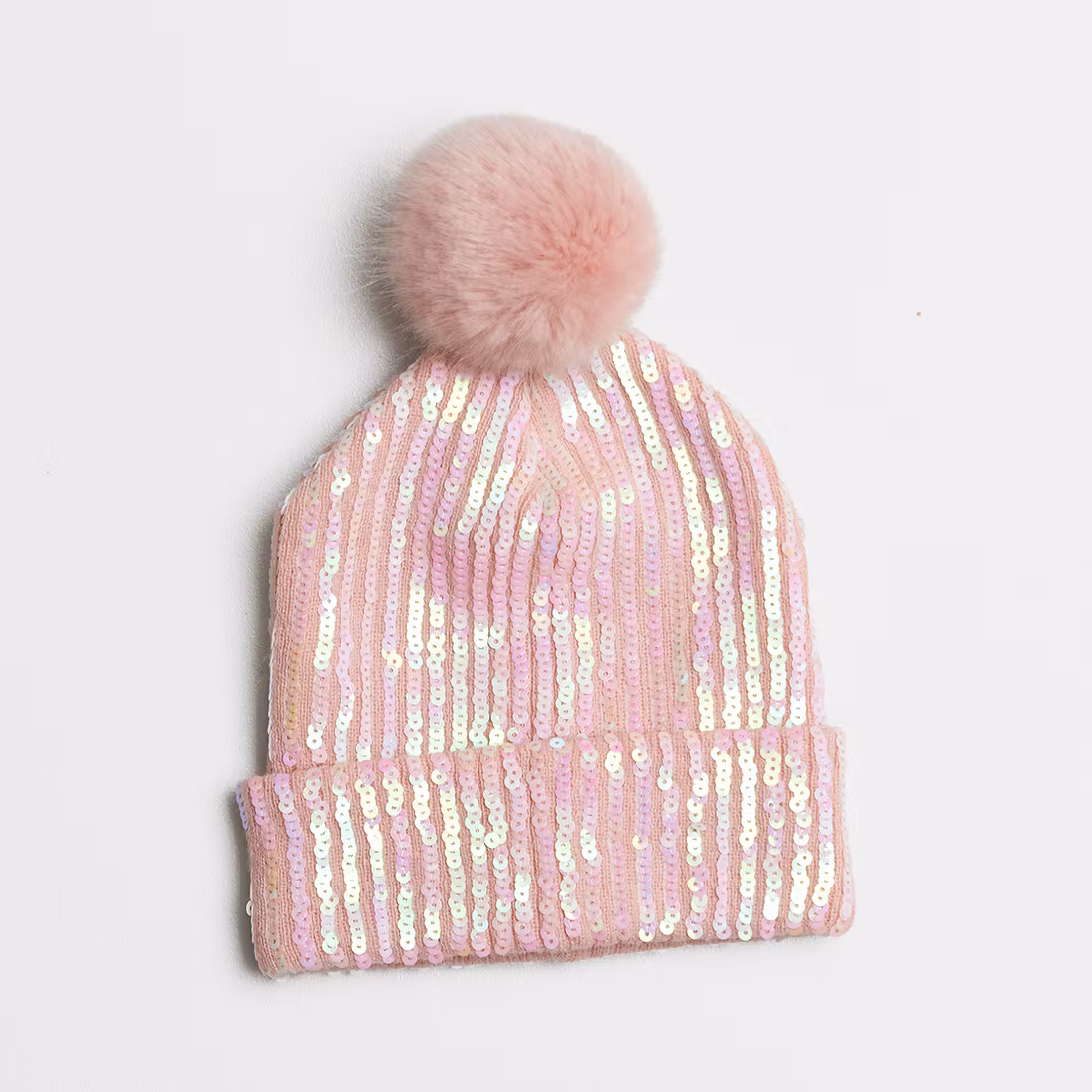 Stickad mössa - H&M - Storlek 56/58