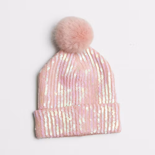 Stickad mössa - H&M - Storlek 56/58
