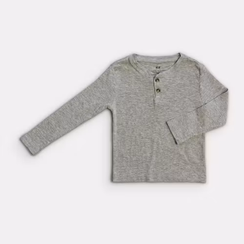 Långärmad t-shirt - H&M - Storlek 98/104