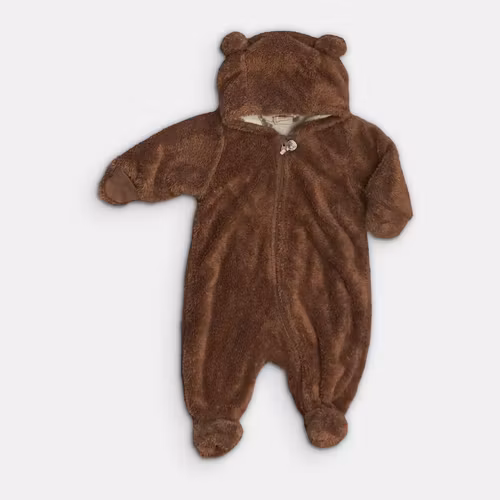 Teddy-jumpsuit - H&M - Storlek 56