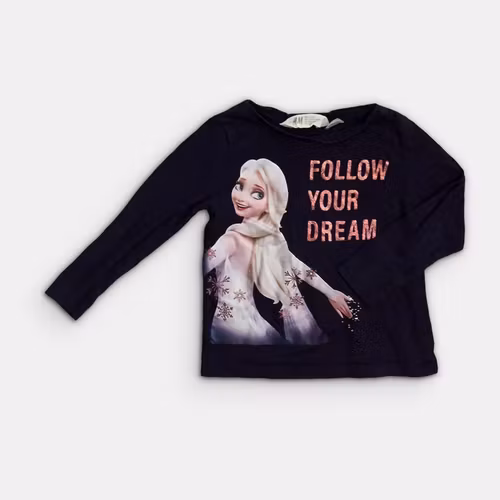 Långärmad t-shirt - H&M - Storlek 92