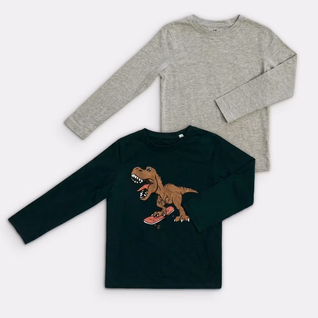 Långärmade t-shirts - H&M - Storlek 98/104