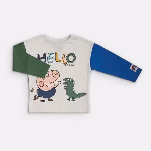 Långärmad t-shirt - Storlek 92