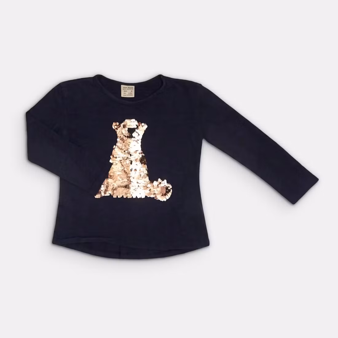 Långärmad t-shirt - Zara - Storlek 110