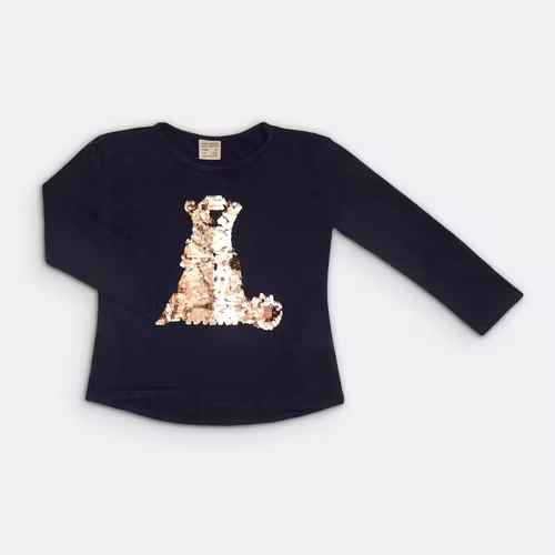 Långärmad t-shirt - Zara - Storlek 110