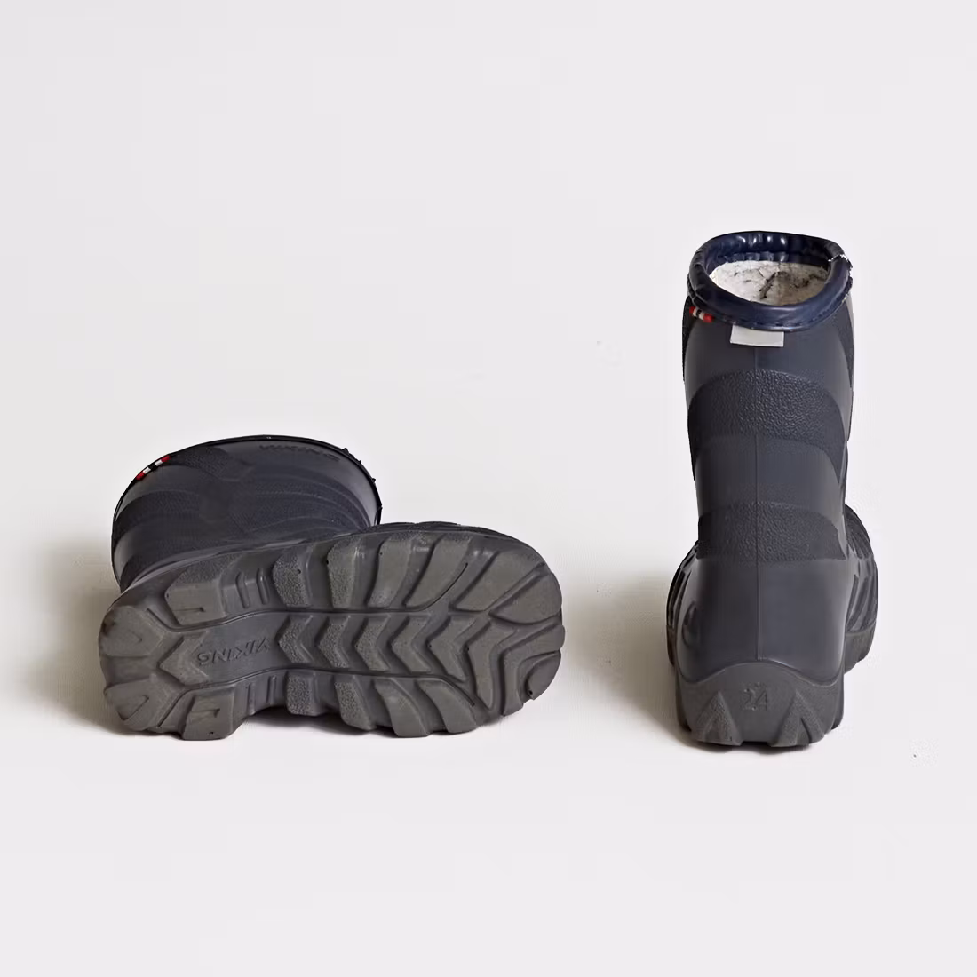 Fodrade gummistövlar - Viking - Storlek 24