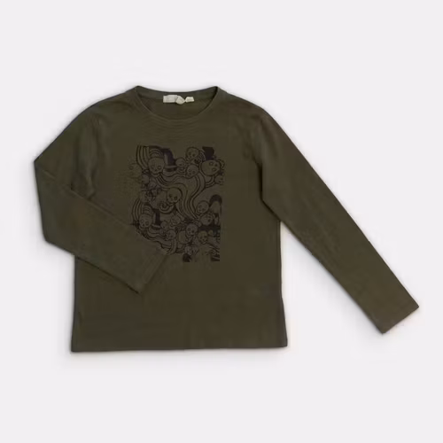 Långärmad t-shirt - Storlek 122/128