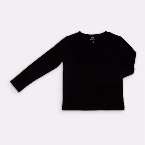 Långärmad t-shirt - H&M - Storlek 122/128