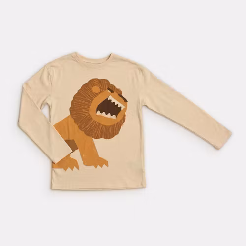Långärmad t-shirt - H&M - Storlek 122/128