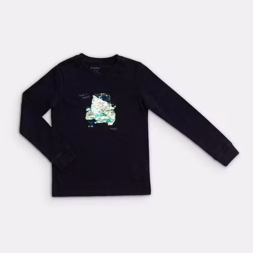 Långärmad t-shirt - Lupilu - Storlek 122/128