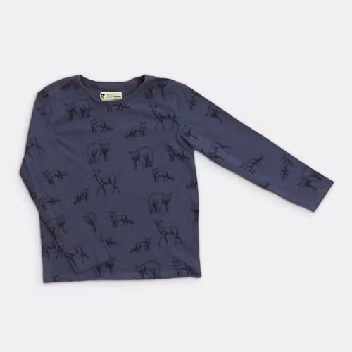 Långärmad t-shirt - Storlek 122/128