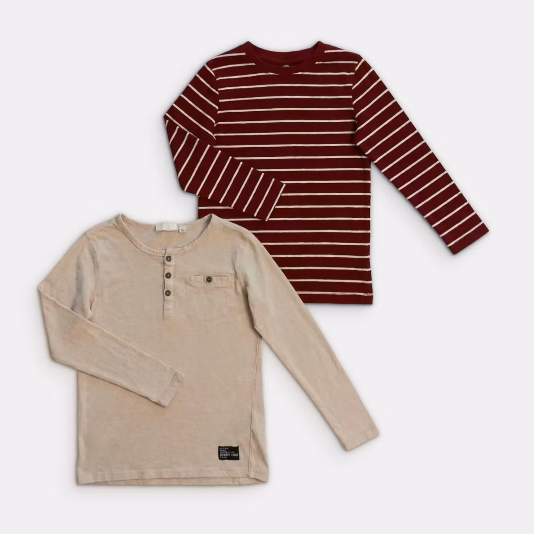 Långärmade t-shirts - Cubus - Storlek 122/128