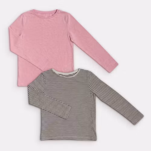 Långärmade t-shirts - H&M - Storlek 110/116