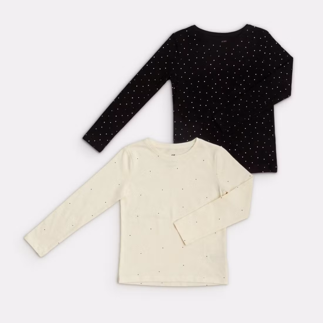 Långärmade t-shirts - H&M - Storlek 110/116
