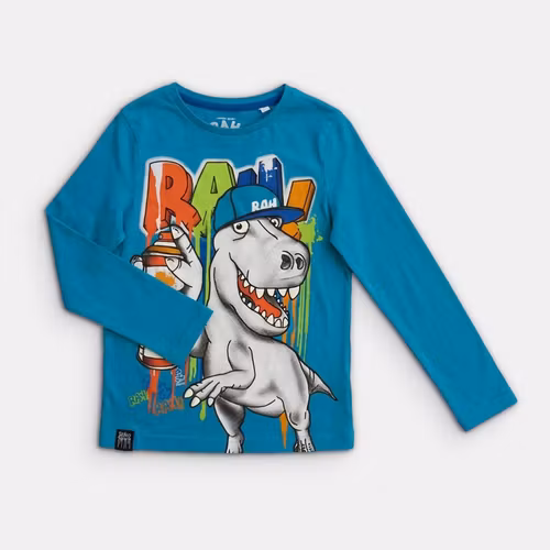 Långärmad t-shirt - Storlek 128