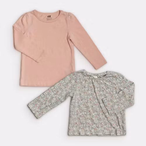Långärmade t-shirts - H&M / Next - Storlek 92
