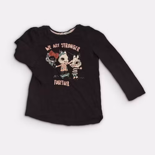 Långärmad t-shirt - Kappahl - Storlek 98/104