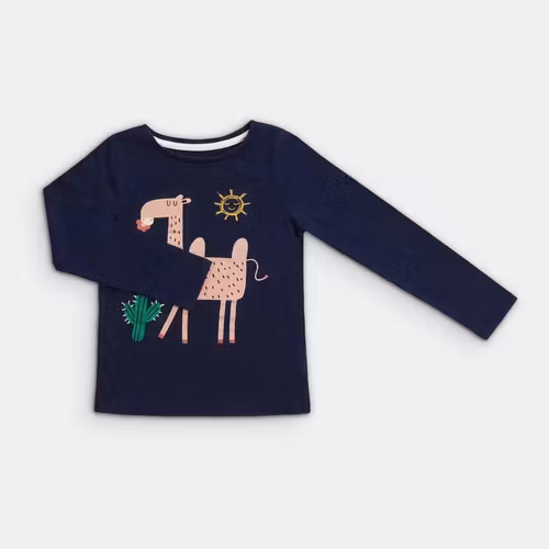 Långärmad t-shirt - Ellos - Storlek 116