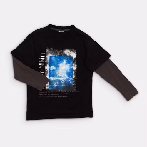 Långärmad t-shirt - Lindex - Storlek 128