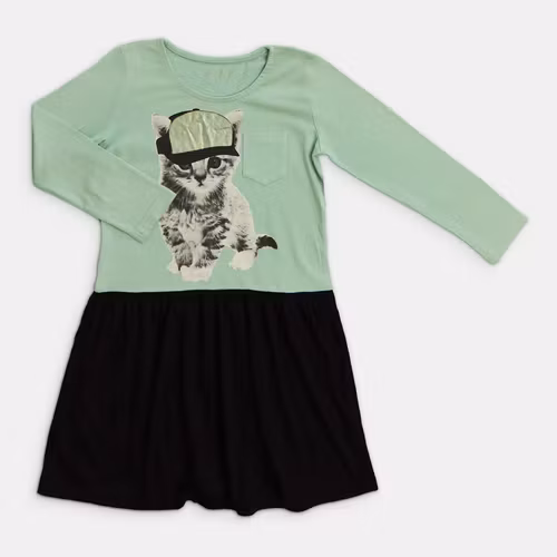 Trikå-klänning - MyWear - Storlek 134/140