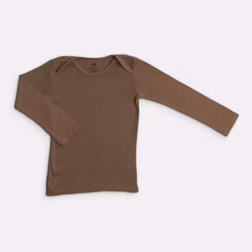Långärmad t-shirt - H&M - Storlek 98