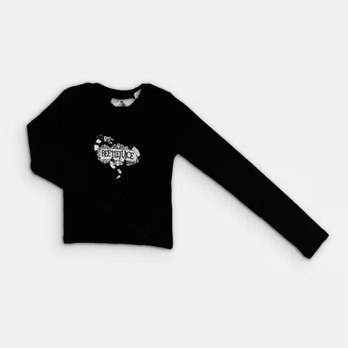 Långärmad t-shirt - H&M - Storlek 134/140