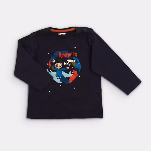 Långärmad t-shirt - Name It - Storlek 92