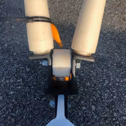 Kontaktledningsarm för grävmaskin/traktorgrävare