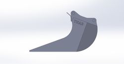Planeringsskopa 1800mm 1300L S70 fäste