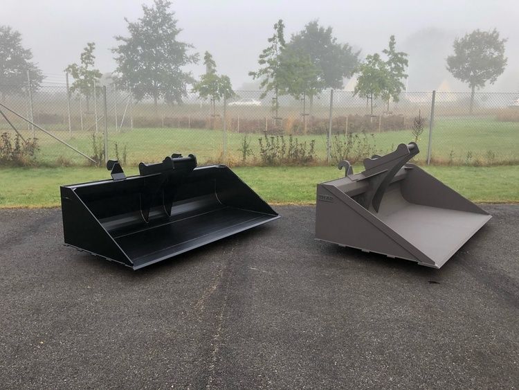 Kombifäste planeringsskopa storskopa till grävmaskin 2500x1250mm