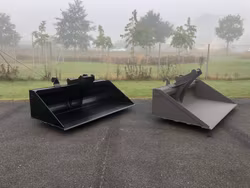 Kombifäste planeringsskopa storskopa till grävmaskin 2500x1250mm