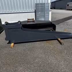 Skopa med dubbelfäste s60