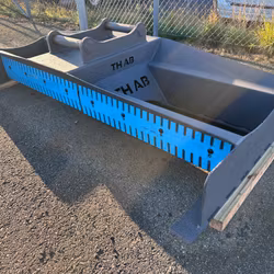 Planeringsbalk med rivstål s60 2,5m (2450mm)