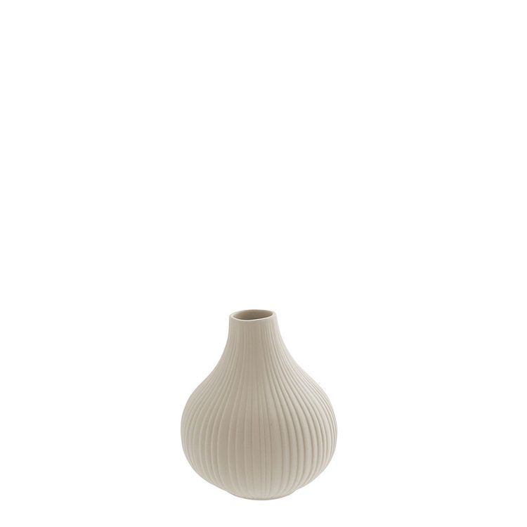 EKENÄS, liten beige keramikvas