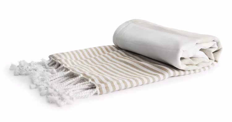 Hamam handduk, beige