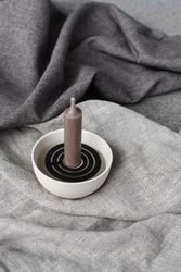 LJUSDALA, ring ljusmanschett svart