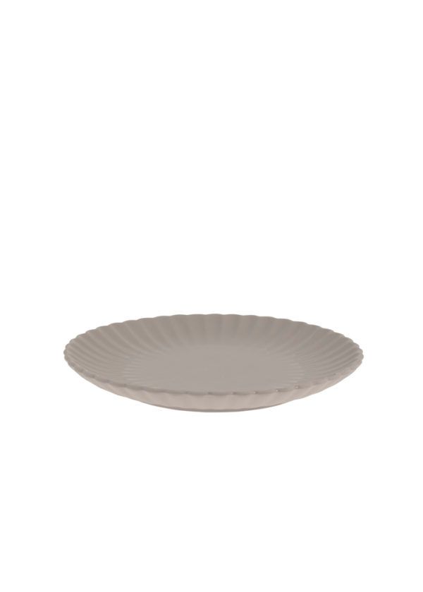 FLORA, grå assiett