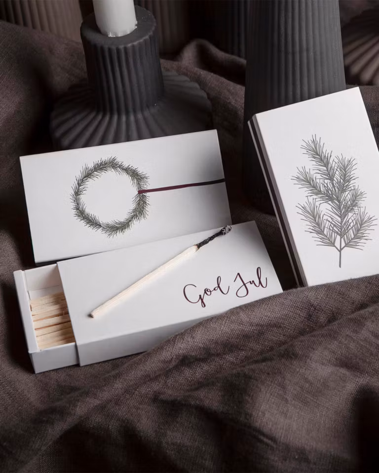 GOD JUL, XL tändsticksask