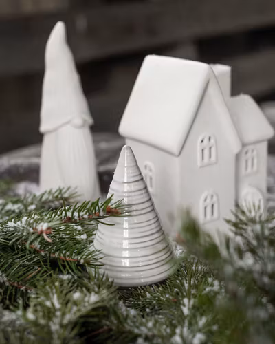 GRANÅS, liten beige/vit