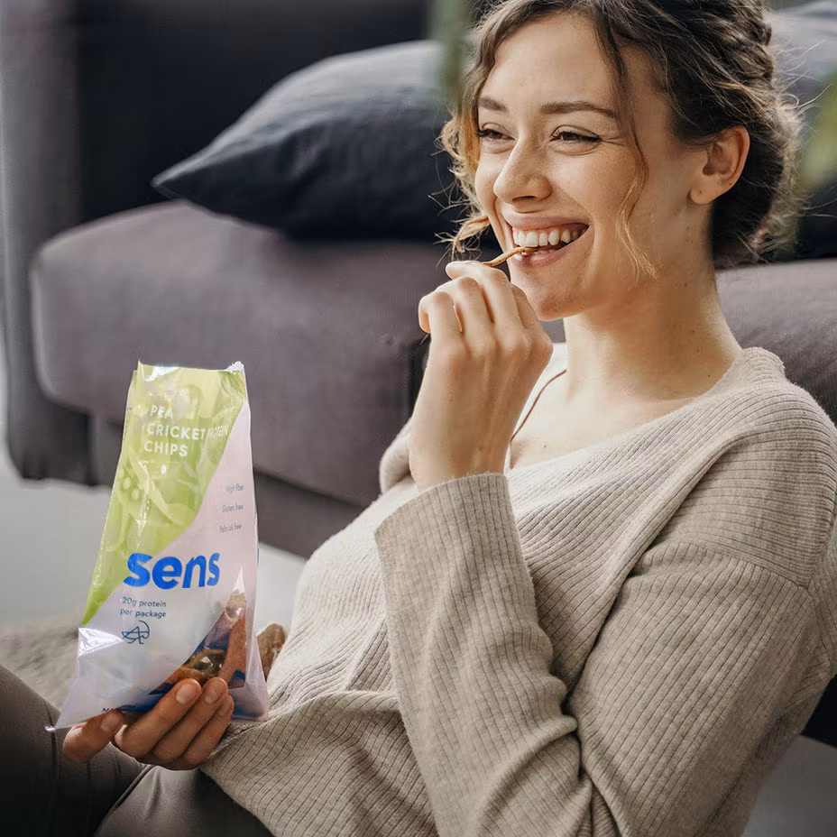 Cricket Lentil Protein Chips 80 g - Glutenfria