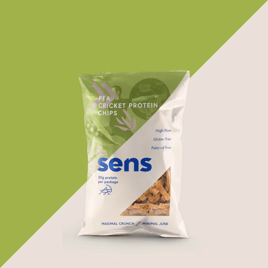 Cricket Lentil Protein Chips 80 g - Glutenfria